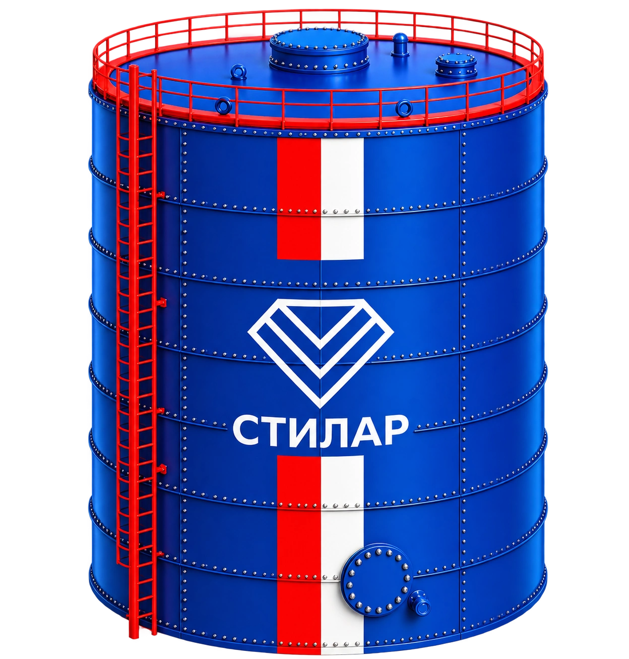 Сборный резервуар РВС 700 м³ от завода-производителя