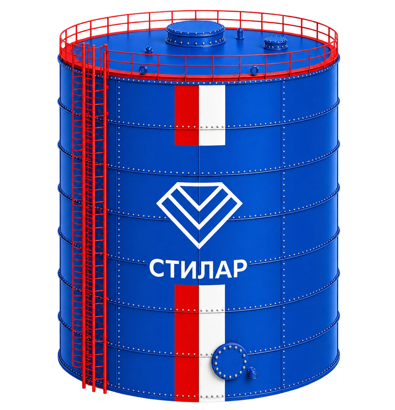 Сборный резервуар РВС 2000 м³ от завода-производителя