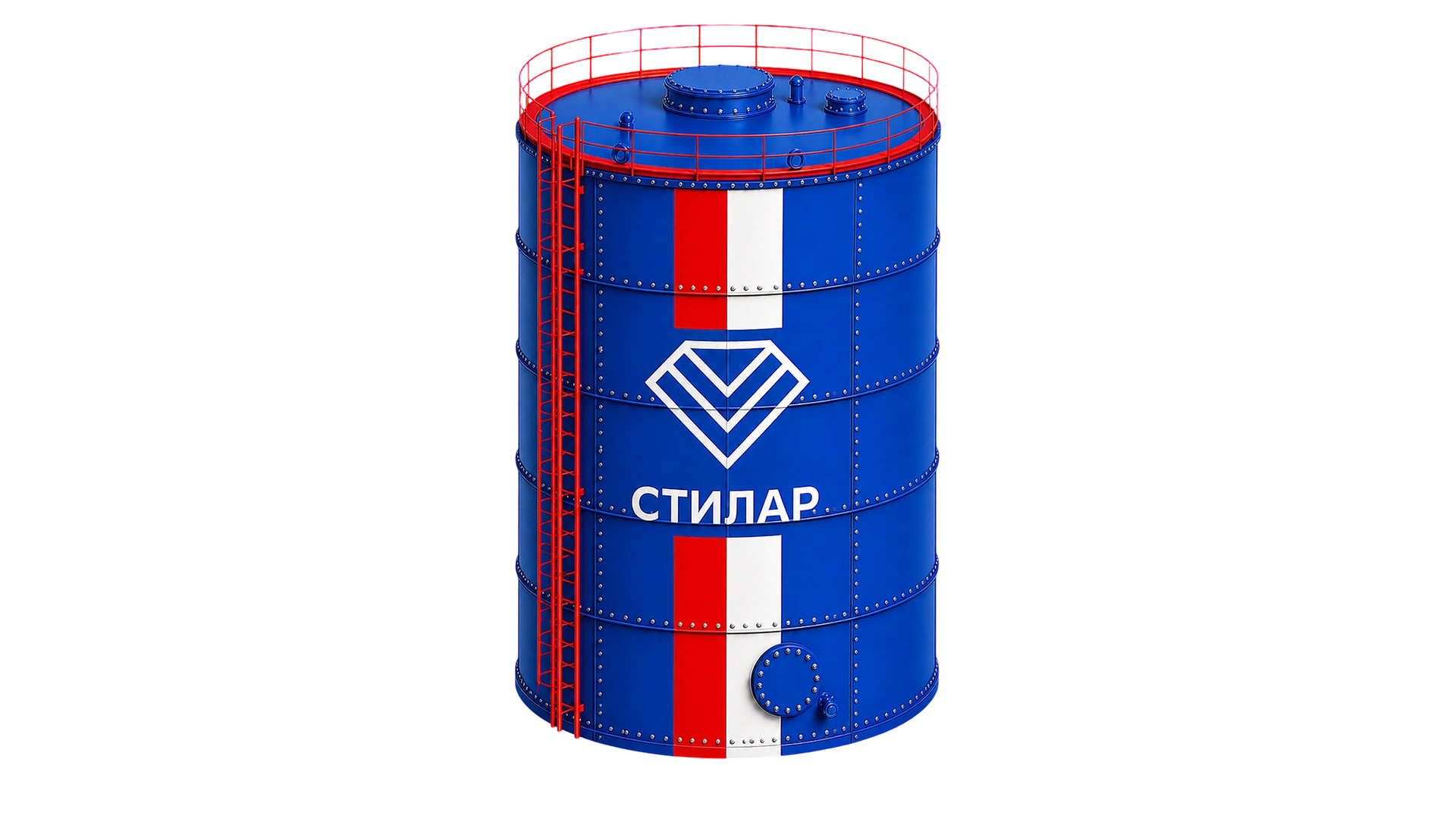 Сборный вертикальный резервуар Сборный РВС 200 м³
