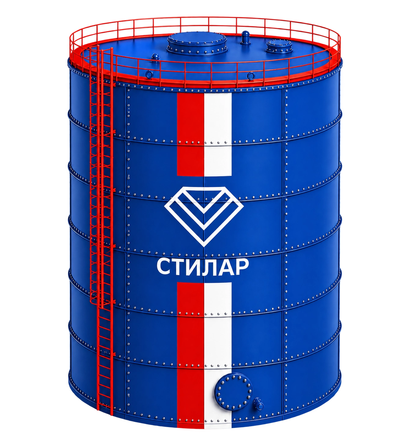 Сборный резервуар РВС 600 м³ от завода-производителя