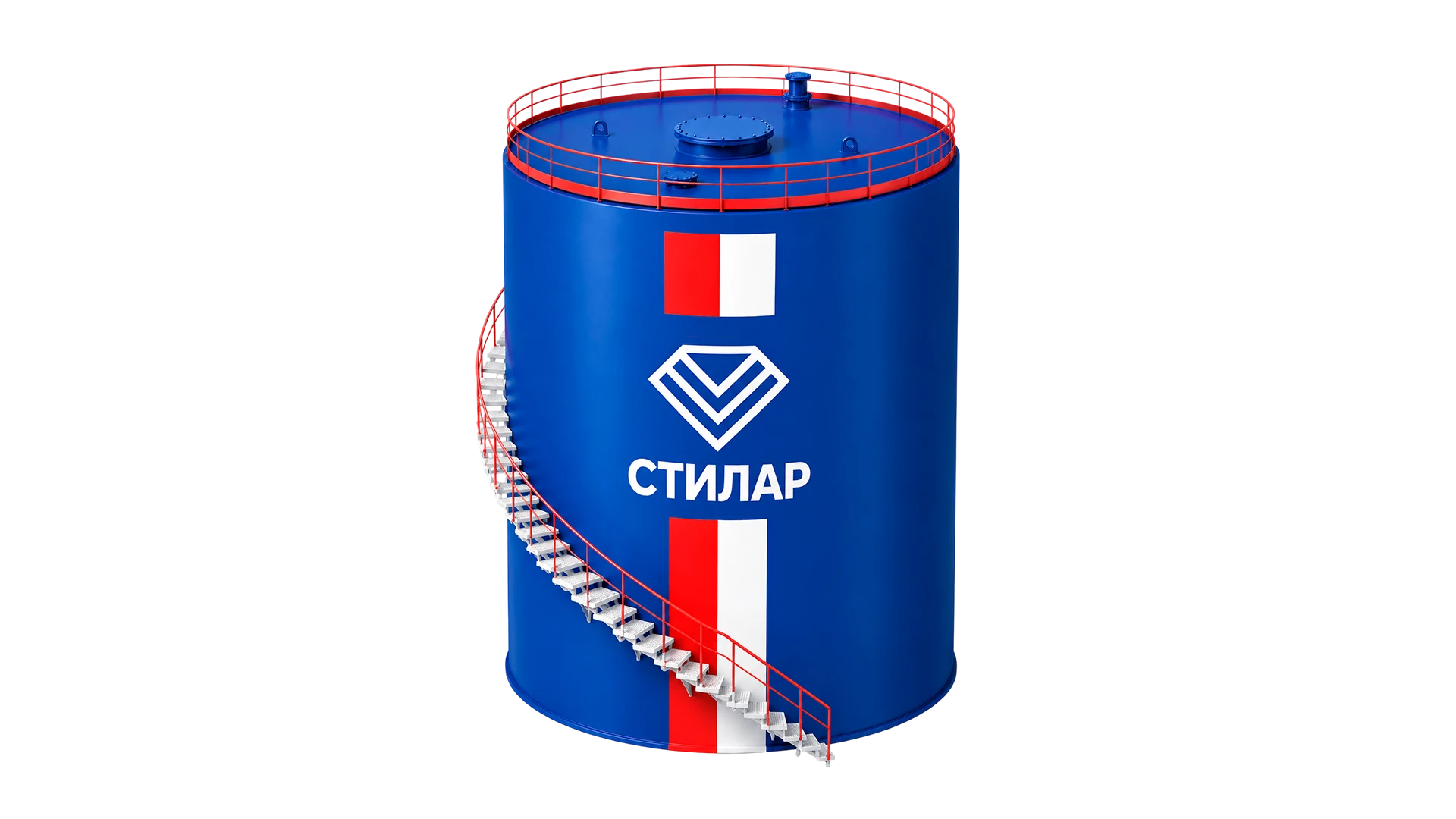 Вертикальный резервуар РВС 10 м³ для АЗС