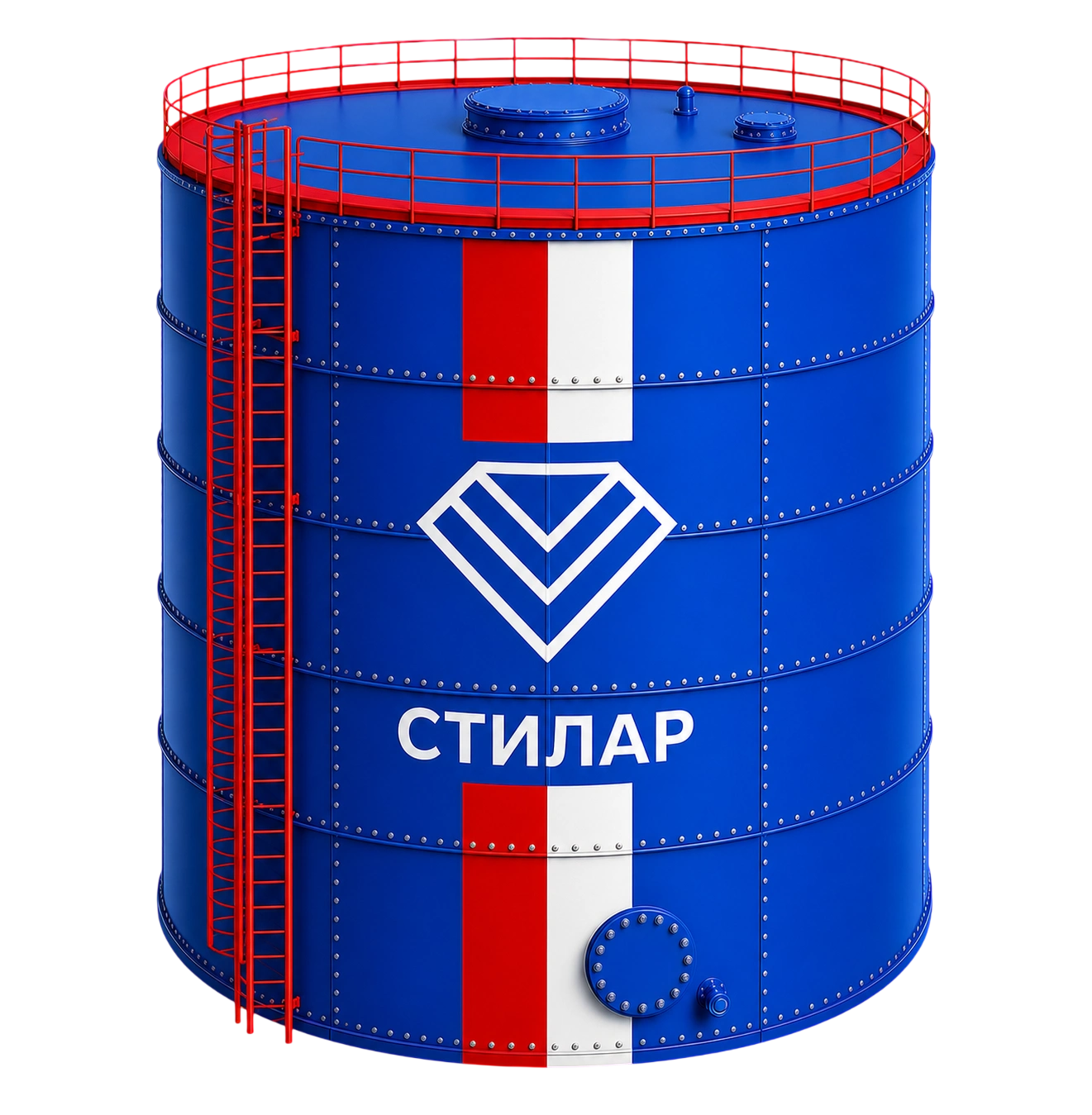 Сборный резервуар РВС 400 м³ от завода-производителя