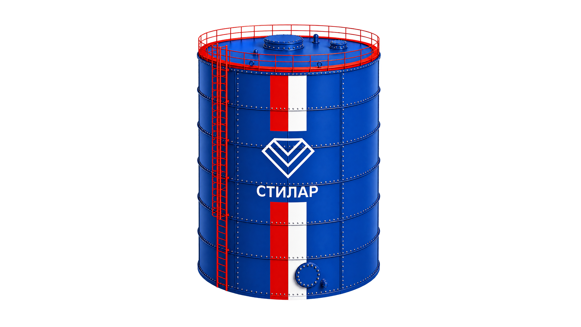 Сборный вертикальный резервуар Сборный РВС 600 м³