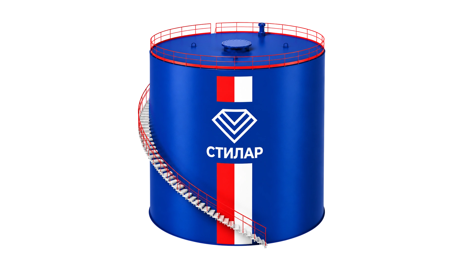 Вертикальный резервуар РВС 125 м³ для АЗС